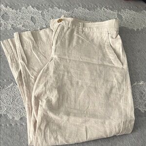 Talbots linen pants